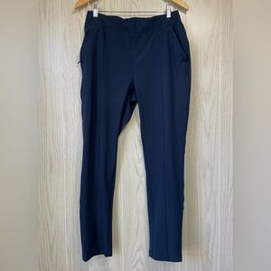 Columbia PFG Fishing Hiking Pants Size S Short Blue Active Fit Tapered Leg